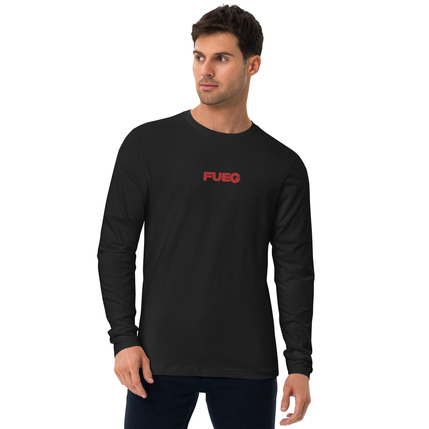 Hero Long Sleeve Fitted T-Shirt