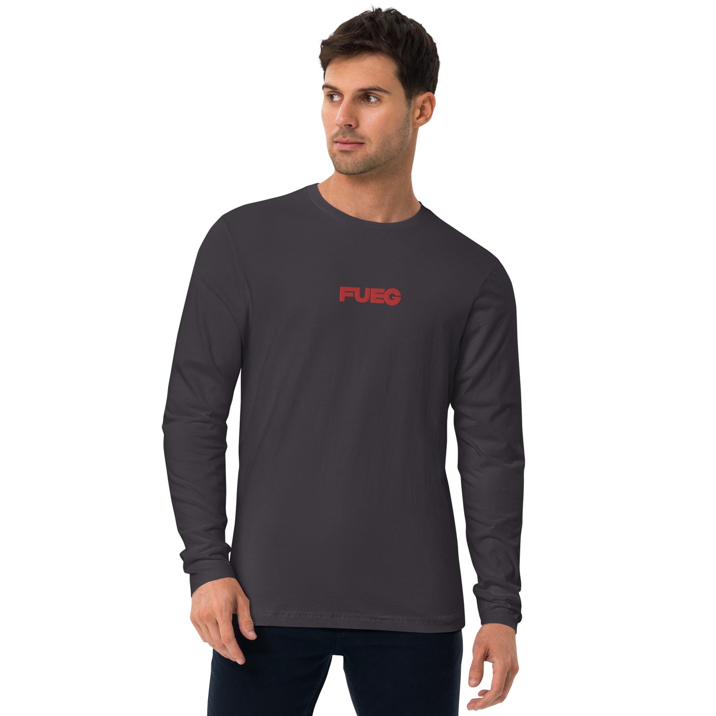 Hero Long Sleeve Fitted T-Shirt