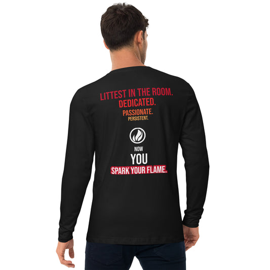 Hero Long Sleeve Fitted T-Shirt